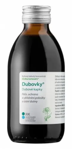 DUBOVKY® Original Dubové kapky | RK 200 ml