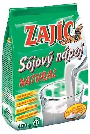 Sójový nápoj Zajíc Natural 400 g