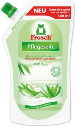 Frosch tekuté mýdlo náplň Aloe Vera 500ml