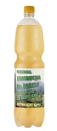 Palisova kombucha zelená se zázvorem 1,5l