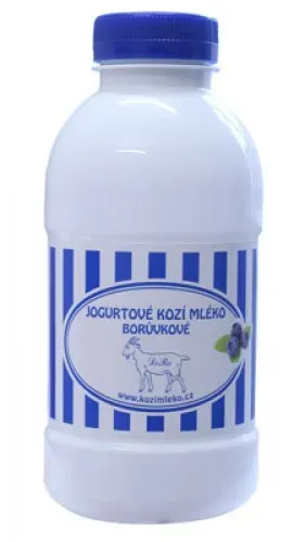 Kozí jogurtové mléko borůvkové 450 ml