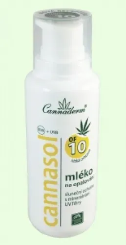 SLEVA (06/2015): Cannasol mléko na opalování OF10 152g