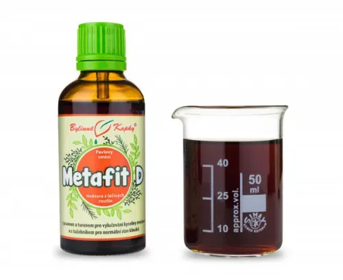 Metafit D (dna) - bylinné kapky (tinktura) 50 ml