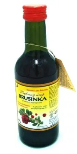 Bylinný sirup brusinka 250ml