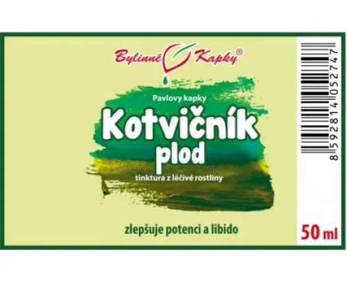 Kotvičník plod - bylinné kapky (tinktura) 50 ml