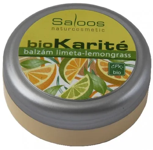 Karité-Bambucké máslo Balzám limeta-lemongrass 50ml BIO