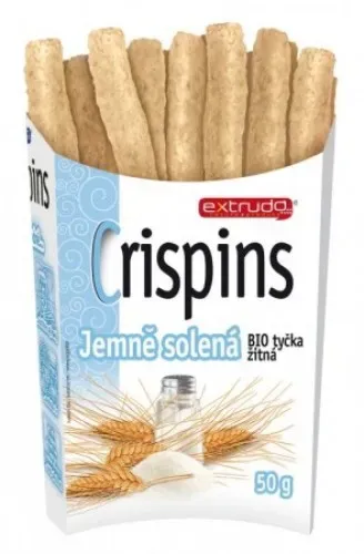 Tyčinky žitné Crispins jemně solené 50g BIO