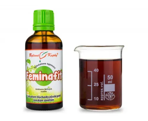 Feminafit (pro ženy) - Bylinné kapky (tinktura) 50 ml