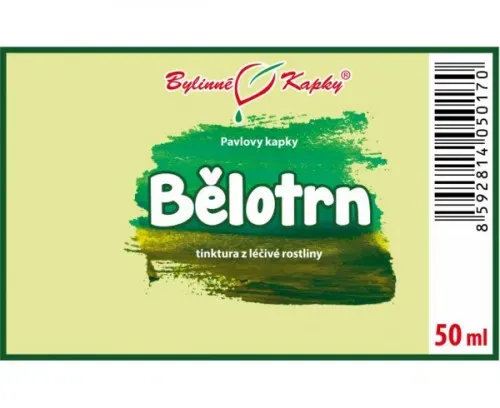 Bělotrn - bylinné kapky (tinktura) 50 ml