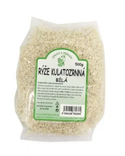Rýže kulatozrnná bílá 500 g