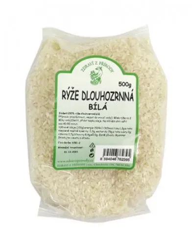 Rýže dlouhozrnná bílá 500 g