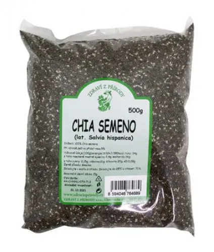 Chia (Salvia hispanica) 500 g
