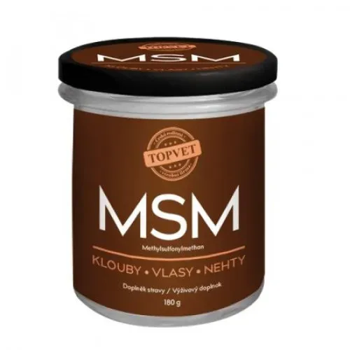 Topvet MSM - Methylsulfonylmethan 180 g