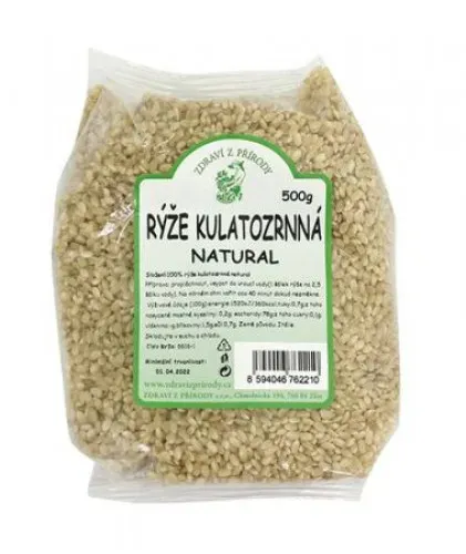 Rýže kulatozrnná natural 500 g