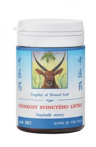 (003) Křehkost svinutého lístku® SANG JU YIN WAN mod.