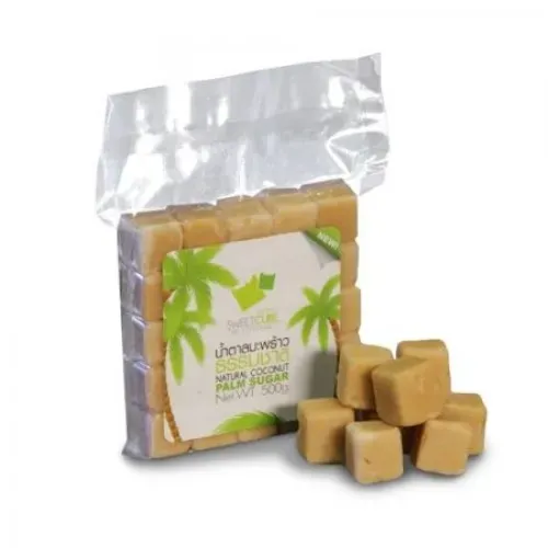 EXPIRACE: Přírodní kokosový cukr 500g (25 kostek x 20g) (01.05.16)