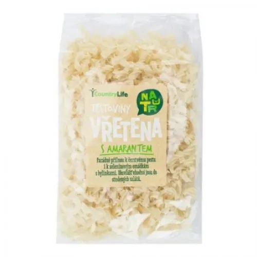 Těstoviny vřetena s amarantem 300g