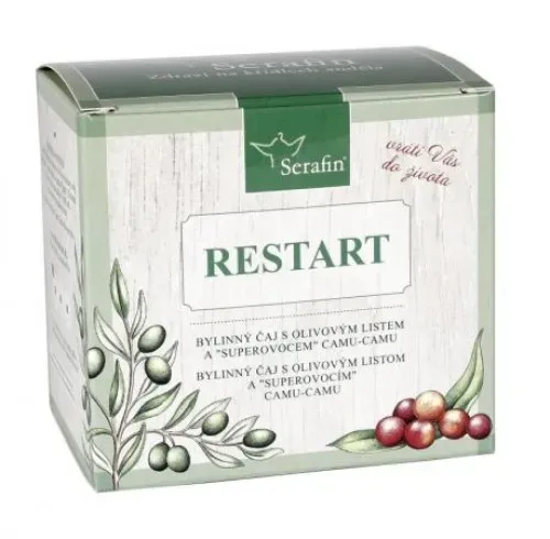 Restart - bylinný čaj sypaný + kapsle (1x 50g čaje + 60 kapslí)