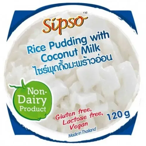 Sipso rýžový puding s kokosovým mlékem 120g