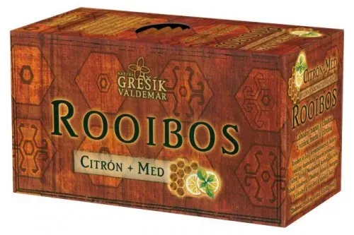 Rooibos Citrón + Med 20 x 1,5 g