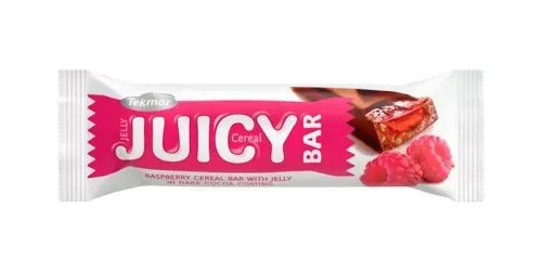 Cereální tyčinka želé malina - Juicy cereal bar 40 g
