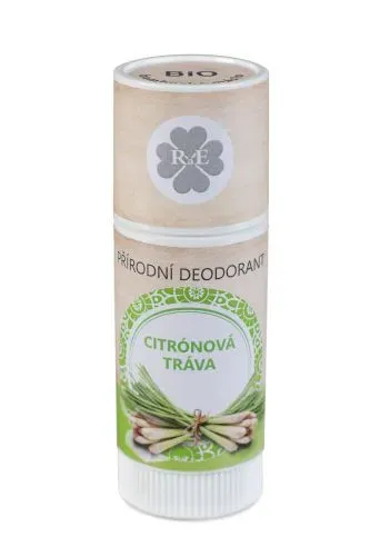 Přírodní deodorant tuhý BIO bambucké máslo s vůní citrónové trávy 25 ml