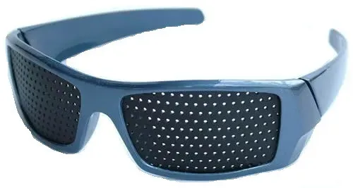 Trenér očí (Děrované brýle) ELEGANT - modrý