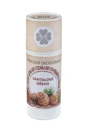 Přírodní deodorant tuhý BIO bambucké máslo s vůní santalového dřeva 25 ml