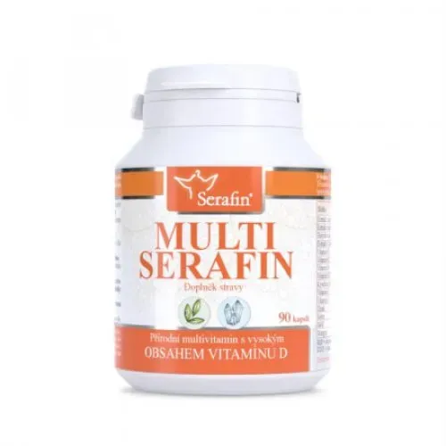 Multiserafin s vitamínem D - přírodní kapsle 90kps