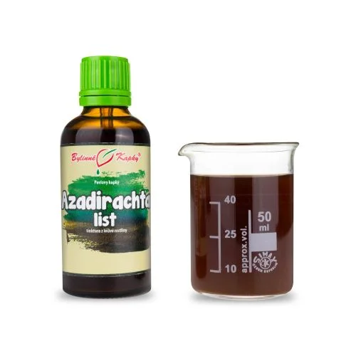 Azadirachta list (Nimba, Neem) tinktura 50 ml | Pavlovy bylinné kapky