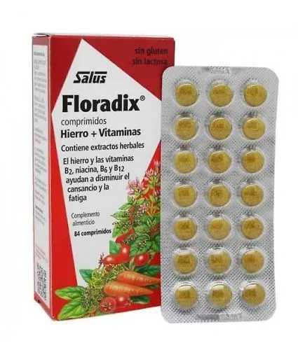 Salus Floradix® Železo+ 84 tablet