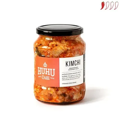 Huhuchilli Kimchi - fermentovaný zeleninový salát - vegan 690 g