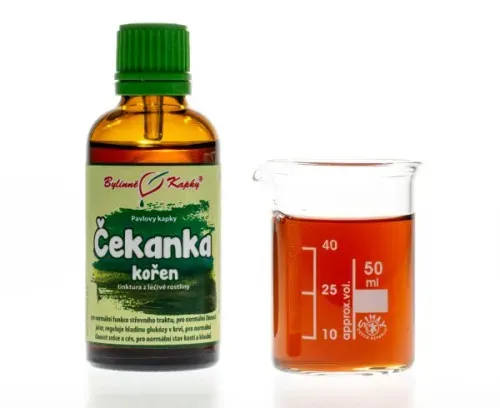 Čekanka kořen - bylinné kapky (tinktura) 50 ml