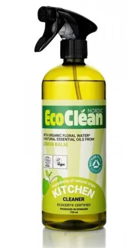 Eco Clean kuchyňský čistič s rozprašovačem - CITRÓN (dříve "odmašťovač")  750 ml