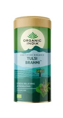 Tulsi Brahmi Tea, plech 100 g