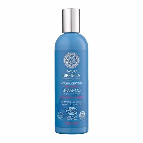 Natura Siberica Šampon Anti-stres pro všechny typy vlasů 270 ml