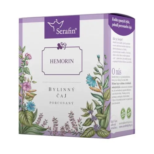 Hemorin - bylinný čaj porcovaný 15 × 2,5 g