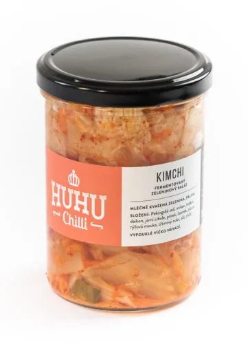 Kimchi - fermentovaný zeleninový salát - vegan - HUHUCHILLI 395 g