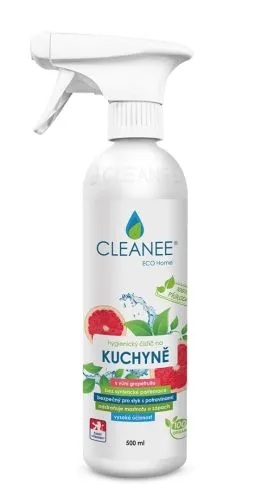 CLEANEE EKO Home hygienický čistič na KUCHYNĚ GRAPEFRUIT 500 ml