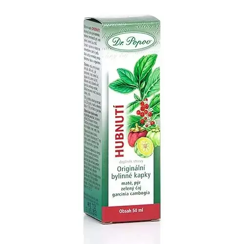 Hubnutí, originální bylinné kapky 50 ml