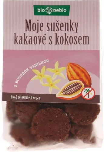 MOJE SUŠENKY kakaové s kokosem 130 g