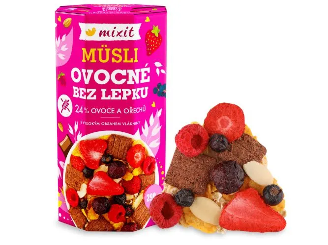 Ovocné müsli bez lepku 290 g