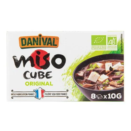 Polévka Miso kostky (8x10 g) 80 g DANIVAL