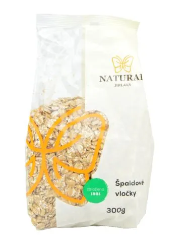 Vločky špaldové natural 300 g