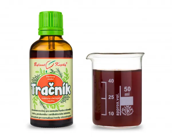 Tračník - Pavlovy bylinné kapky (tinktura) 50 ml