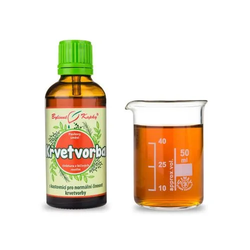 Krvetvorba - bylinné kapky (tinktura) 50 ml