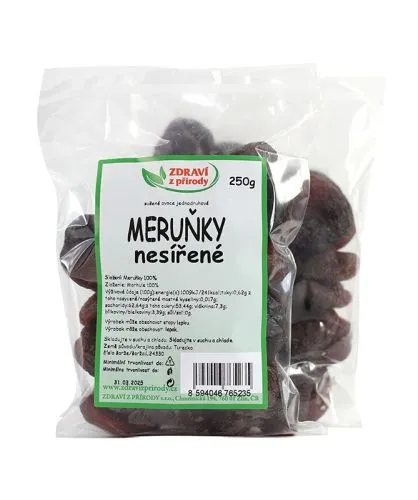 Meruňky nesířené 250 g