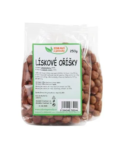 Lískové ořechy 250 g
