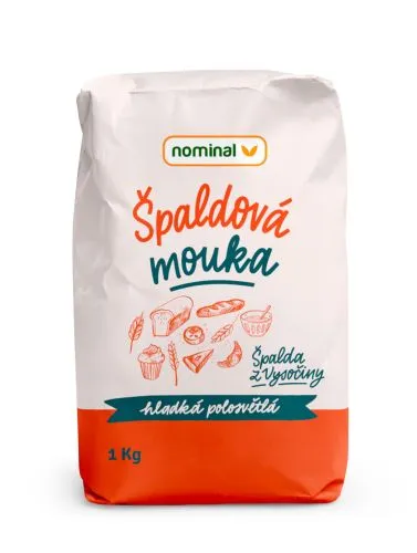 Mouka špaldová - hladká polosvětlá 1 kg