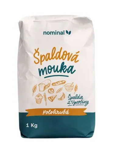 Mouka špaldová - polohrubá 1 kg